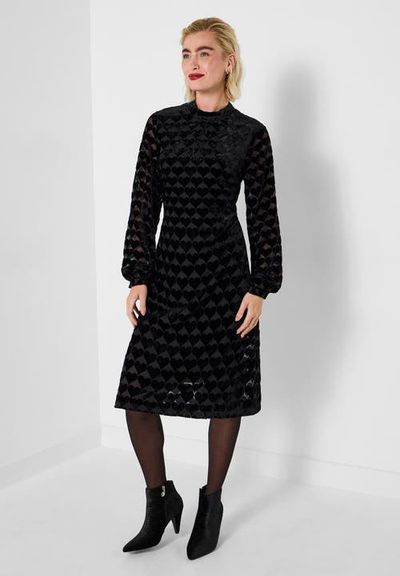 Joe Browns Joe Browns Burnout Velvet Shift Dress