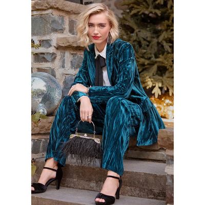 Joe Browns Joe Browns Crinkle Velvet Trouser