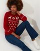Joe Browns Joe Browns Novelty Holiday Snowflake Pullover Sweater - 1