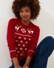 Joe Browns Joe Browns Novelty Holiday Snowflake Pullover Sweater - 5