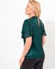 Joe Browns Joe Browns Short Flutter Sleeve Sequin Top - 4