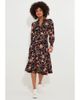 Joe Browns Joe Browns Stretch Knit Knot Front Midi Dress - 1