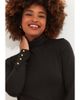 Joe Browns Joe Browns Stretch Knit Turtleneck Tee - 1