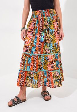 Joe Browns Joe Browns Tassel Tie Tiered Skirt