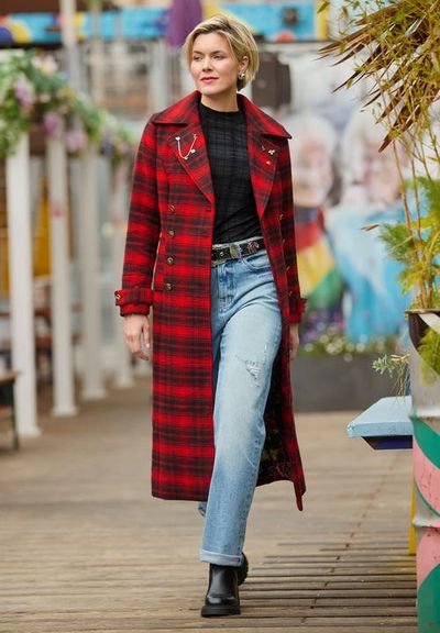 Joe Browns Joe Browns Wool Blend Double Breasted Coat