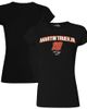 JOE GIBBS RACING TEAM COLLECTION Women's Joe Gibbs Racing Team Collection Black Martin Truex Jr Rival T-Shirt  - 1