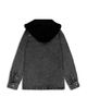 Joe's Jeans Joe's Jeans Boys' Long Sleeved Denim Shirt With Fleece Hood - 2
