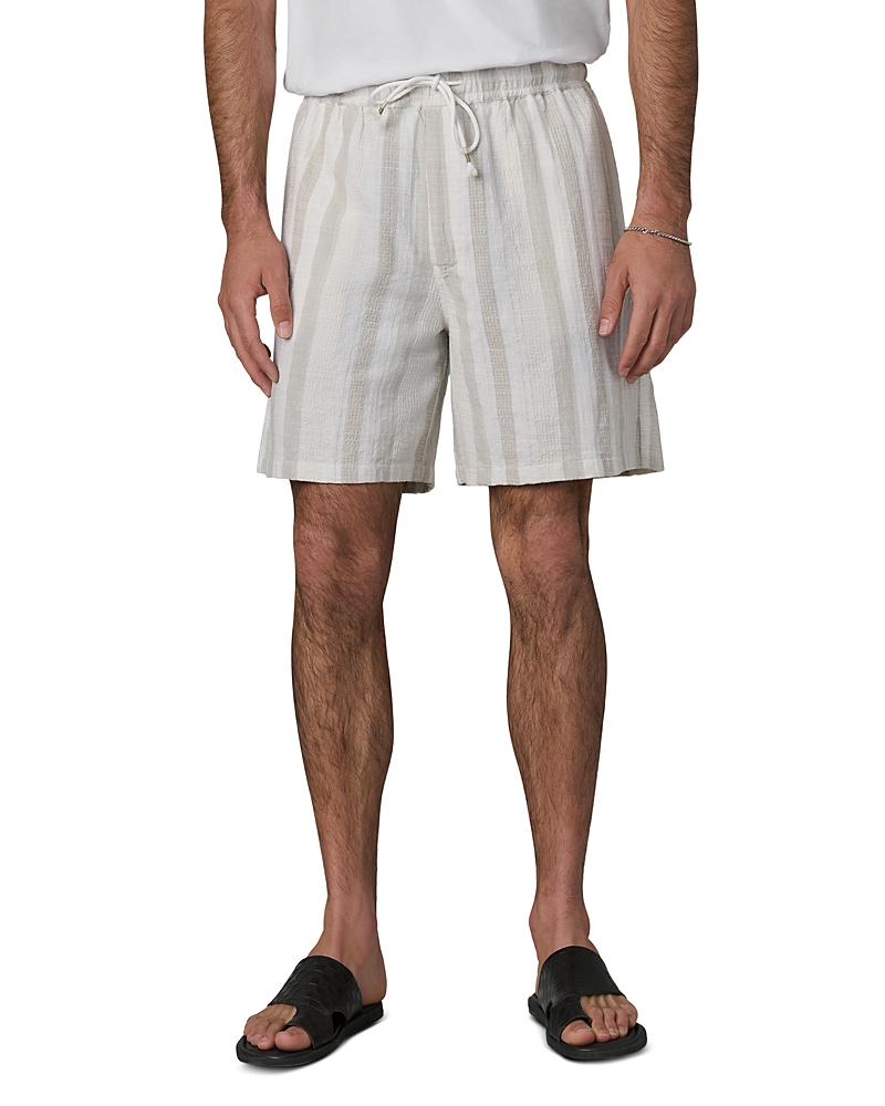Joe's Jeans Joe's Jeans Cotton Linen Cabana Dobby Stripe 7 Shorts
