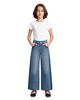 Joe's Jeans Joe's Jeans Girls' Bailey Two Tone Cotton Palazzo Fit Wide Leg Jeans - 4