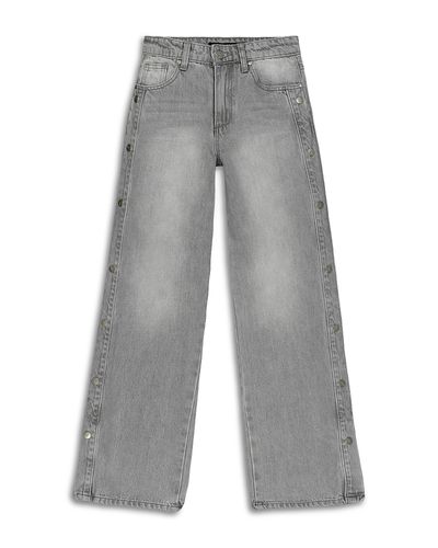 Joe's Jeans Joe's Jeans Girls' Mia Cotton Side Snap Wide Leg Jeans