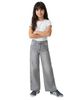 Joe's Jeans Joe's Jeans Girls' Mia Cotton Side Snap Wide Leg Jeans - 5