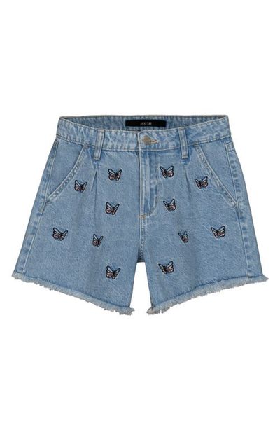 Joe's Jeans Joe's Jeans Kids' Embroidered Butterfly Denim Shorts
