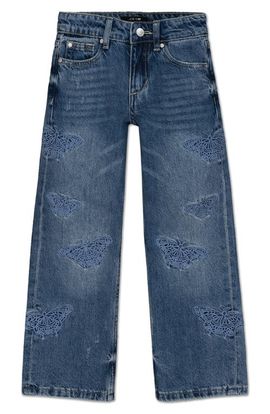 Joe's Jeans Joe's Jeans Kids' Mia Butterfly High Waist Wide Leg Jeans