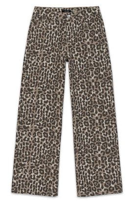 Joe's Jeans Joe's Jeans Kids' Mia Wide Leg Leopard Print Jeans 