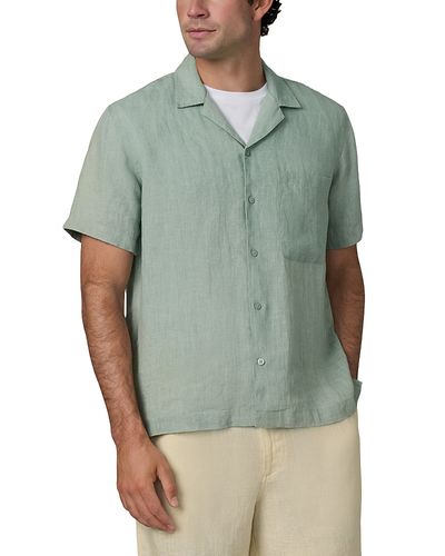 Joe's Jeans Joe's Jeans Linen Short Sleeve Camp Shirt