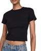 Joe's Jeans Joe's Jeans The Baby Tee Black L - 1