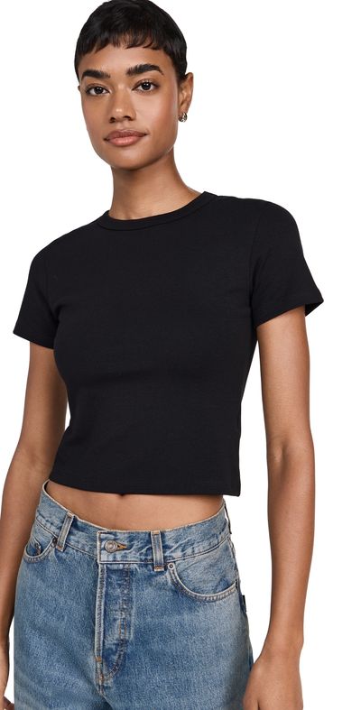 Joe's Jeans Joe's Jeans The Baby Tee Black L