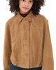 Joe's Jeans Joe's Jeans The Bella Suede Bomber Jacket Nutmeg - 1