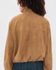 Joe's Jeans Joe's Jeans The Bella Suede Bomber Jacket Nutmeg - 3