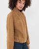 Joe's Jeans Joe's Jeans The Bella Suede Bomber Jacket Nutmeg - 4