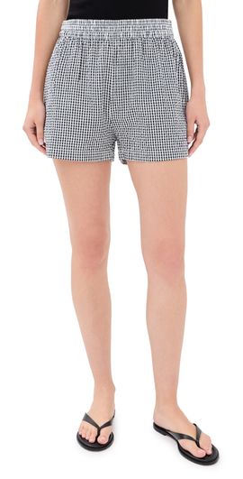 Joe's Jeans Joe's Jeans The Boxer Shorts Black/White Gingham
