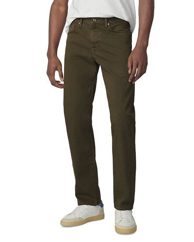 Joe's Jeans Joe's Jeans The Brixton Slim Straight Twill Pants in Tea Leaf