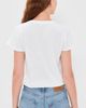 Joe's Jeans Joe's Jeans The Bubble Tee White - 3