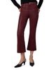 Joe's Jeans Joe's Jeans The Callie Coated High Rise Cropped Bootcut Jeans in Syrah - 1