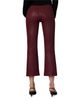 Joe's Jeans Joe's Jeans The Callie Coated High Rise Cropped Bootcut Jeans in Syrah - 3