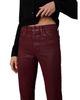 Joe's Jeans Joe's Jeans The Callie Coated High Rise Cropped Bootcut Jeans in Syrah - 5