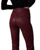 Joe's Jeans Joe's Jeans The Callie Coated High Rise Cropped Bootcut Jeans in Syrah - 6