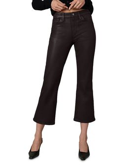Joe's Jeans Joe's Jeans The Callie High Rise Coated Jeans in Dark Chocolate
