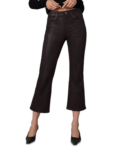 Joe's Jeans Joe's Jeans The Callie High Rise Coated Jeans in Dark Chocolate
