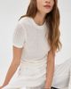 Joe's Jeans Joe's Jeans The Crochet Baby Tee Ecru M - 2