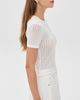 Joe's Jeans Joe's Jeans The Crochet Baby Tee Ecru M - 5