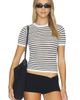 Joe's Jeans Joe's Jeans The Crochet Baby Tee Shirt - 1