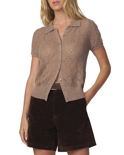 Joe's Jeans Joe's Jeans The Davey Short Sleeve Cardigan Top