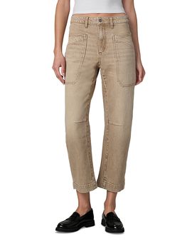 Joe's Jeans Joe's Jeans The Double Pocket Barrel Jeans in Washed Tan