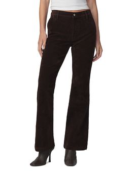 Joe's Jeans Joe's Jeans The Faux Leather Inez Jeans in Dark Chocolate
