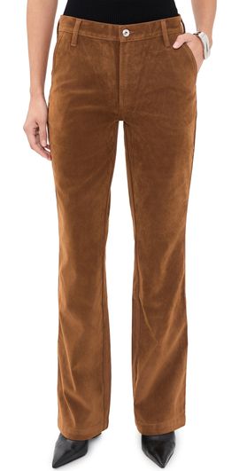 Joe's Jeans Joe's Jeans The Faux Suede Inez Trousers Chestnut