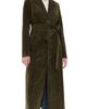 Joe's Jeans Joe's Jeans The Faux Suede Long Coat Olive - 1