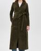 Joe's Jeans Joe's Jeans The Faux Suede Long Coat Olive - 2