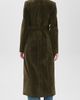 Joe's Jeans Joe's Jeans The Faux Suede Long Coat Olive - 3