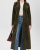 Joe's Jeans Joe's Jeans The Faux Suede Long Coat Olive - 5