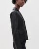 Joe's Jeans Joe's Jeans The Fitted Faux Leather Blazer Black - 4