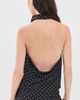 Joe's Jeans Joe's Jeans The Ines Draped Halter Black Polka Dot - 3