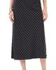 Joe's Jeans Joe's Jeans The Ines Midi Skirt Black Polka Dot - 1