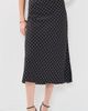 Joe's Jeans Joe's Jeans The Ines Midi Skirt Black Polka Dot - 2