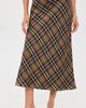 Joe's Jeans Joe's Jeans The Ines Midi Skirt Camel Plaid - 2