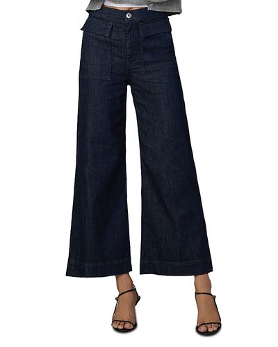 Joe's Jeans Joe's Jeans The Irina High Rise Wide Leg Jeans in Rinse